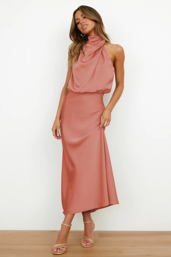 Alma | Robe à encolure américaine