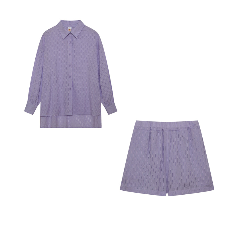 Maude | Ensemble chemise et short chic