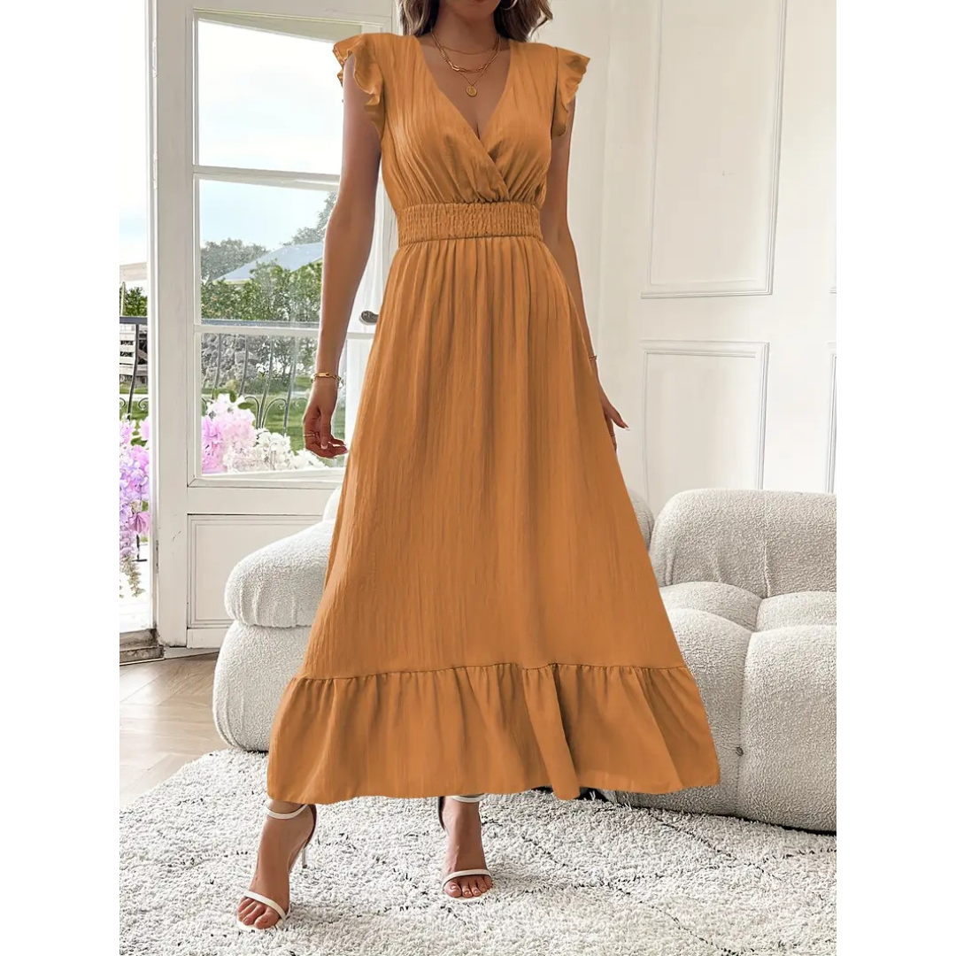 AVALERI™ - Élégante robe longue d&