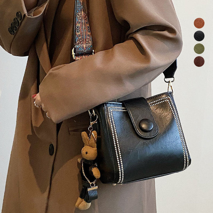 ETHEL | SAC À BANDOULIÈRE VINTAGE AVEC BREGELLE RÉGLABLE