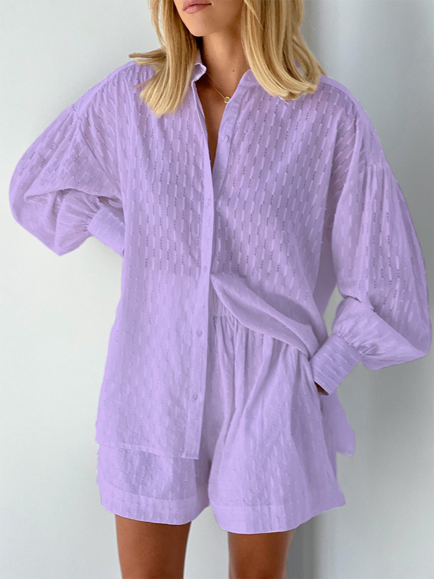 Maude | Ensemble chemise et short chic