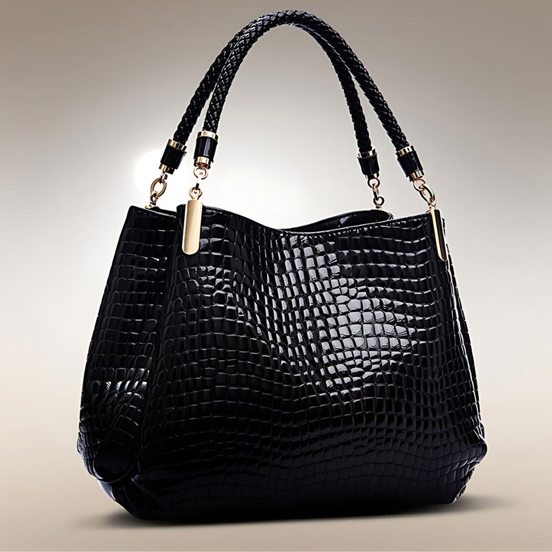 Lusso Milano - Sac bandoulière en crocodile