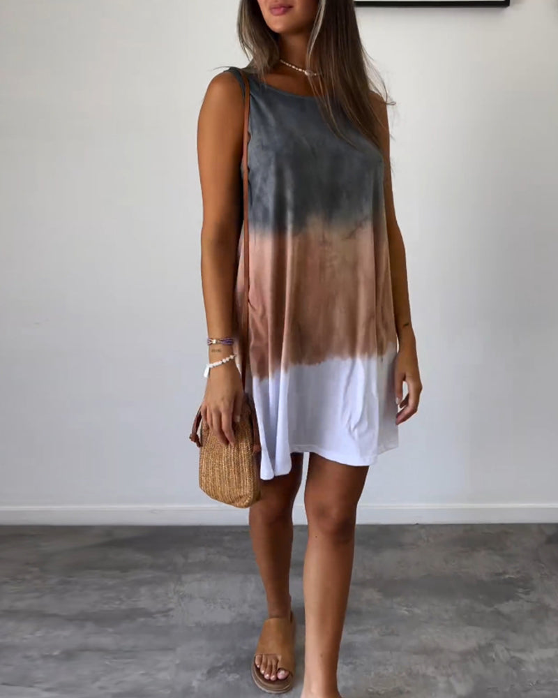 Rosalie | Robe décontractée sans manches de luxe