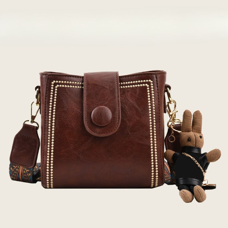 ETHEL | SAC À BANDOULIÈRE VINTAGE AVEC BREGELLE RÉGLABLE