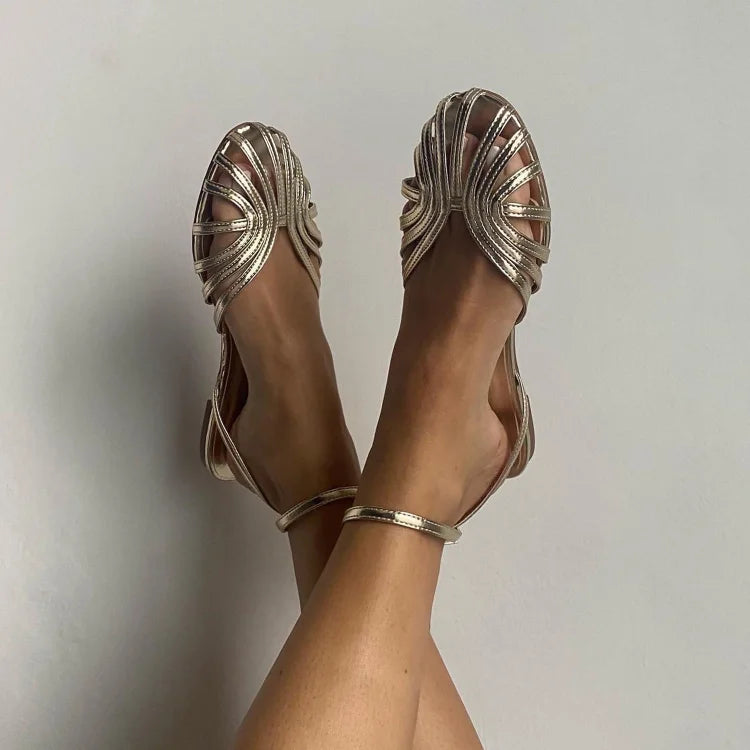 Vittoria | Sandales Bijoux Or