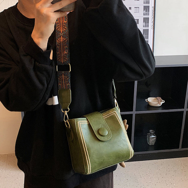 ETHEL | SAC À BANDOULIÈRE VINTAGE AVEC BREGELLE RÉGLABLE