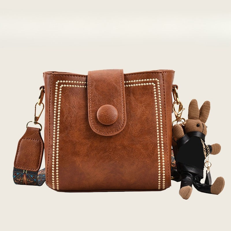 ETHEL | SAC À BANDOULIÈRE VINTAGE AVEC BREGELLE RÉGLABLE