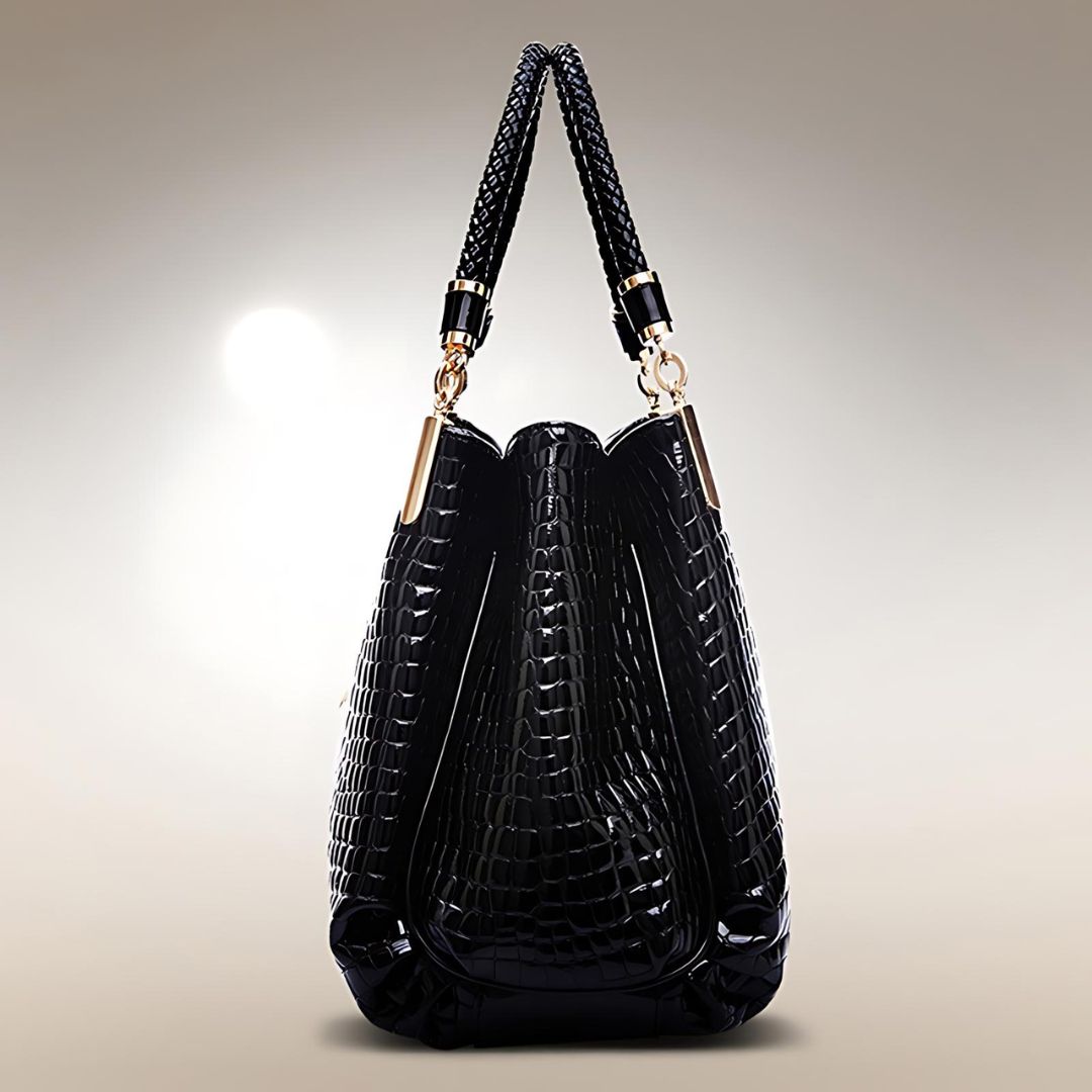 Lusso Milano - Sac bandoulière en crocodile