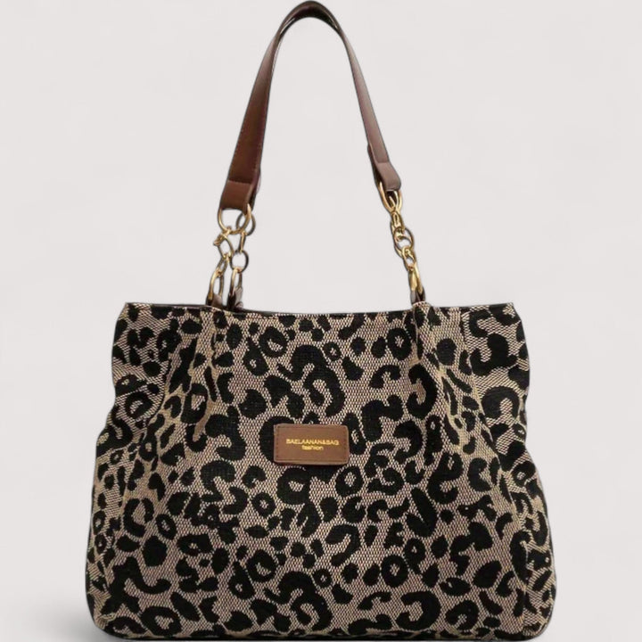 Sac de courses en toile Lévrier – Léopard