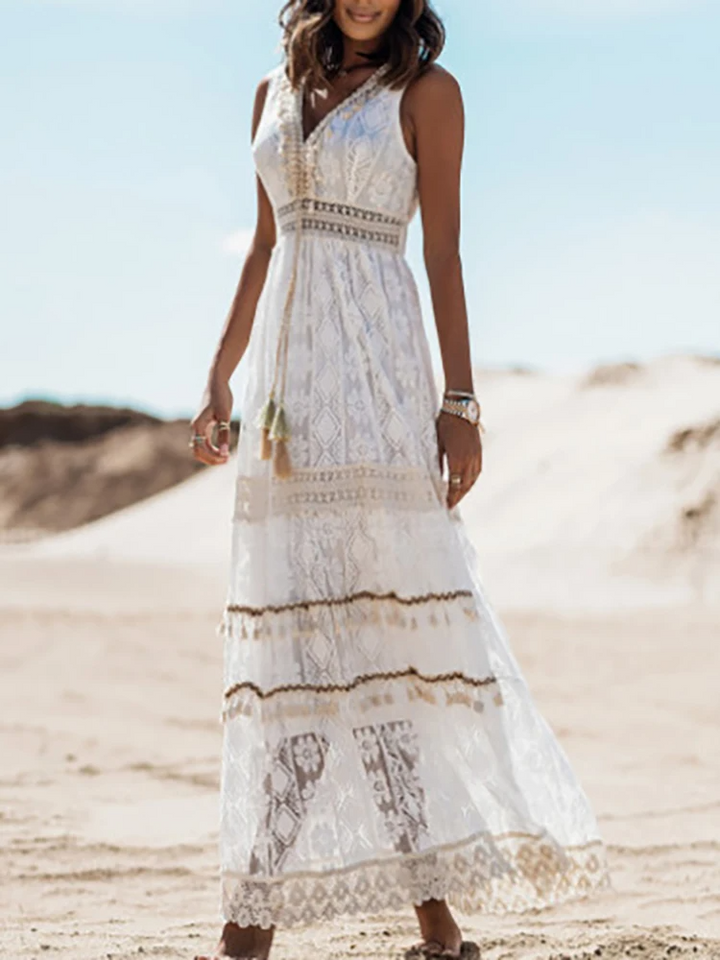 Nina | Robe bohème de luxe (Presque en rupture de stock)