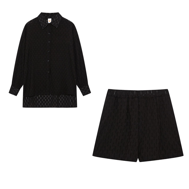 Maude | Ensemble chemise et short chic