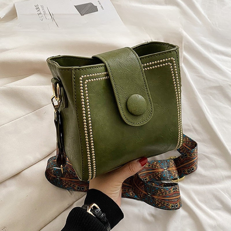 ETHEL | SAC À BANDOULIÈRE VINTAGE AVEC BREGELLE RÉGLABLE