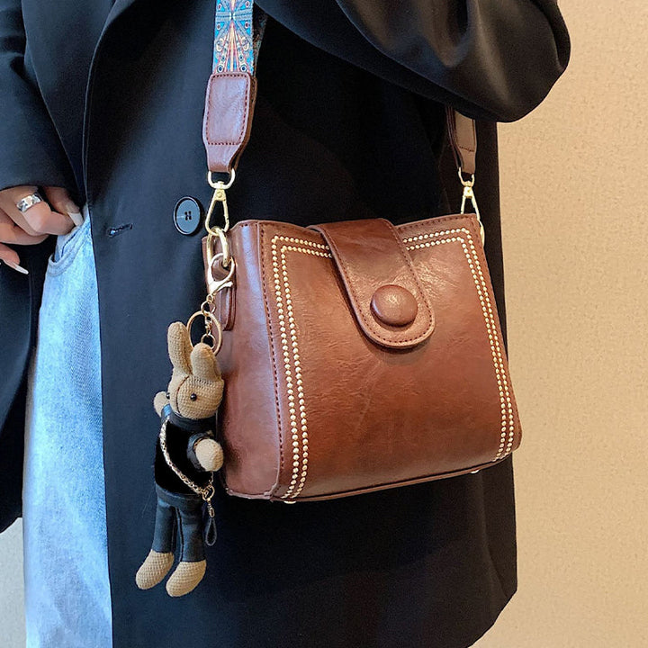 ETHEL | SAC À BANDOULIÈRE VINTAGE AVEC BREGELLE RÉGLABLE