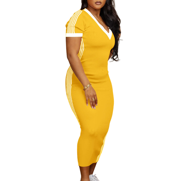 MILEY™ – Robe décontractée col en V pour l&