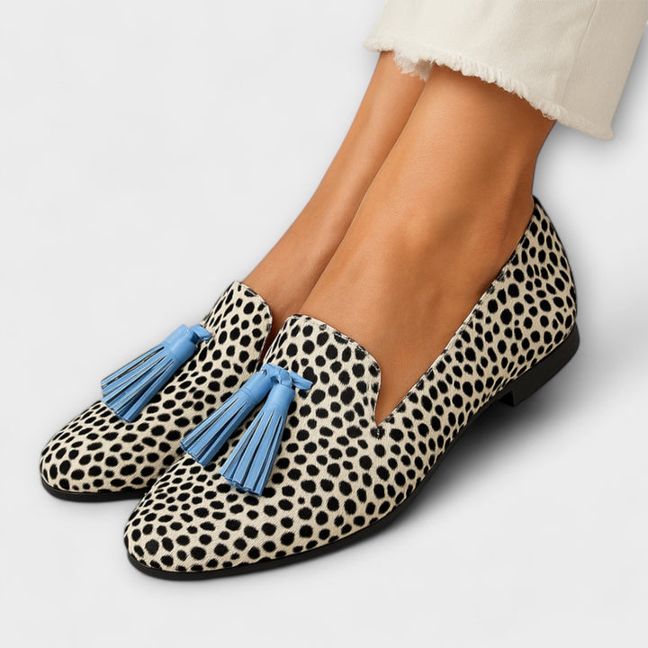 MADELEINE - MOCASSINS À HOUPPES