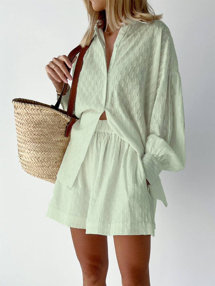 Maude | Ensemble chemise et short chic