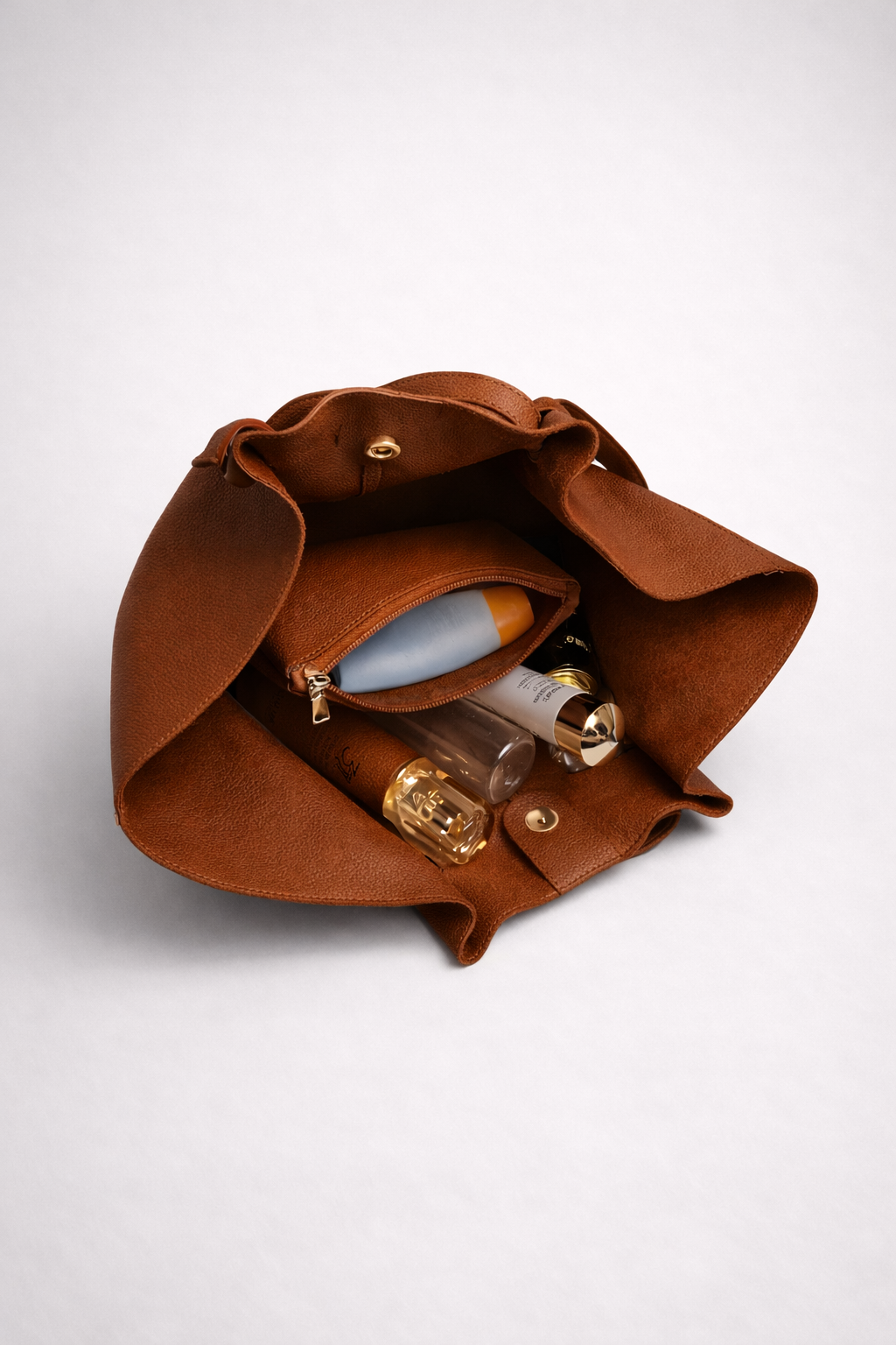 Sac fourre-tout en cuir pleine fleur Sarah