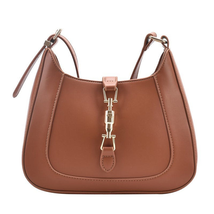 Sac à main fourre-tout porté épaule avec pochette classique