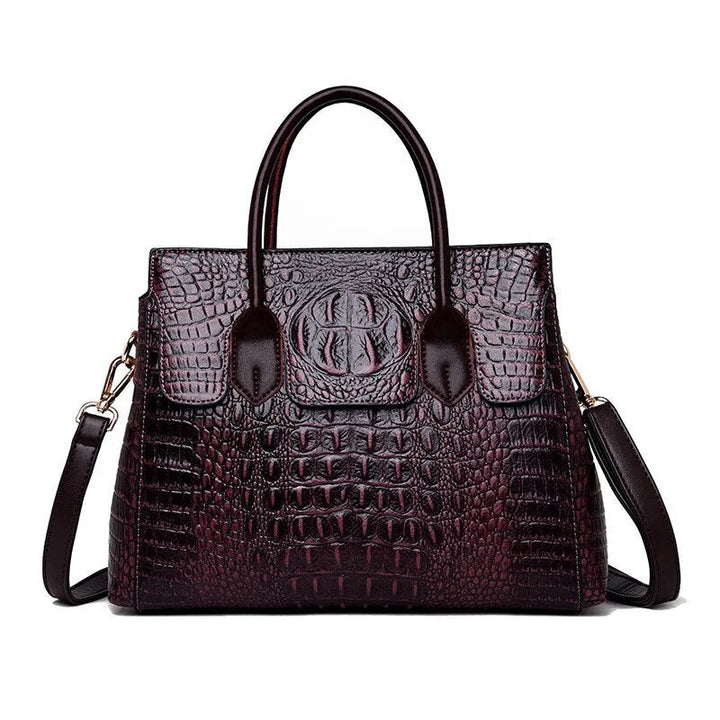 Sac à main de luxe en croco de créateur