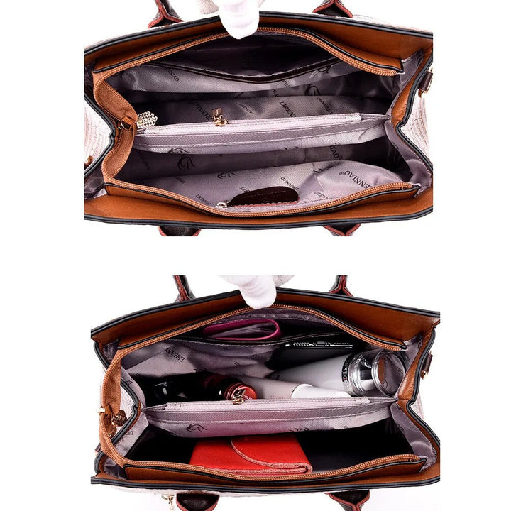 Sac à main de luxe en croco de créateur