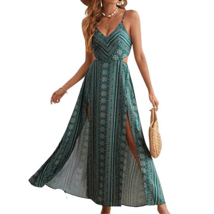 ZARA™ – Robe bohème sans dos à fente