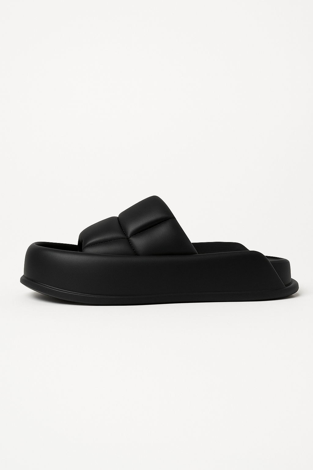 Sandales à plateforme en cuir de mouton faites à la main