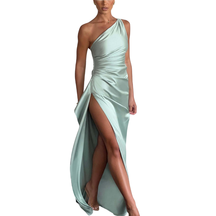 AMBER™ – Robe longue asymétrique élégante
