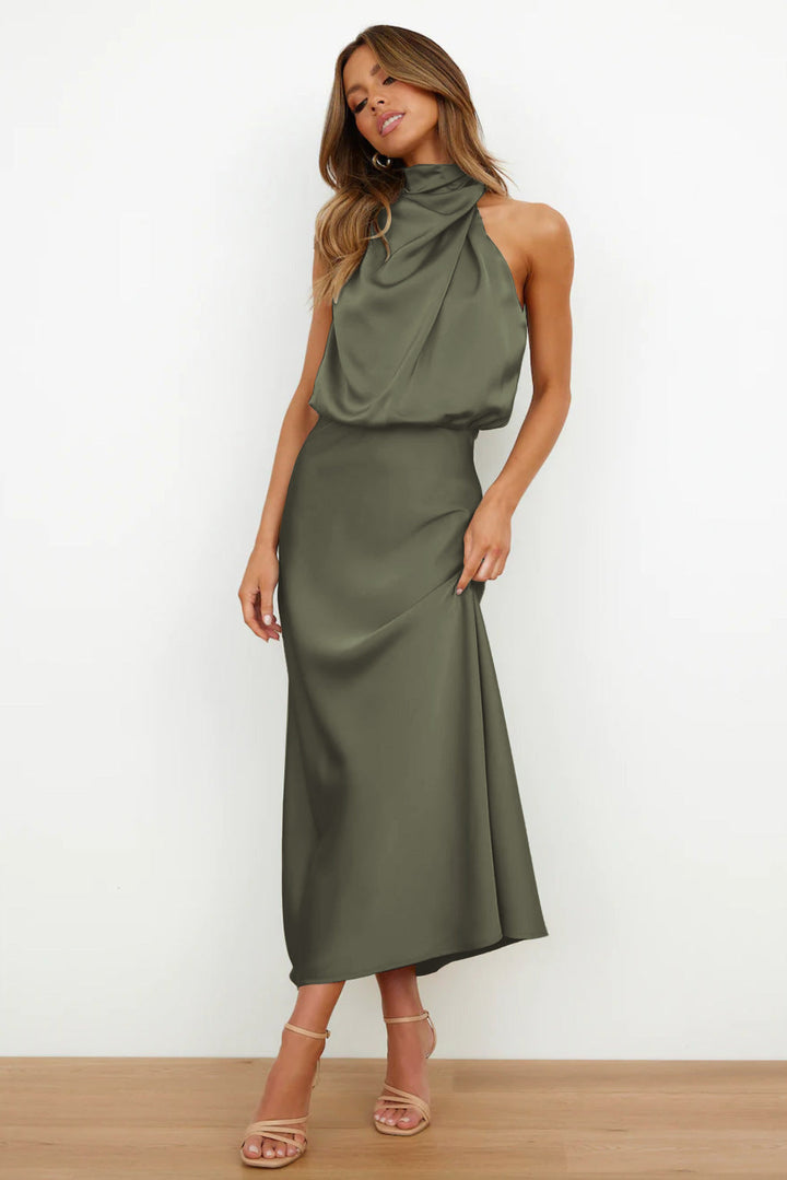 Alma | Robe à encolure américaine