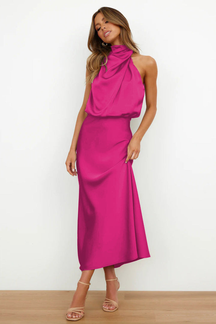 Alma | Robe à encolure américaine