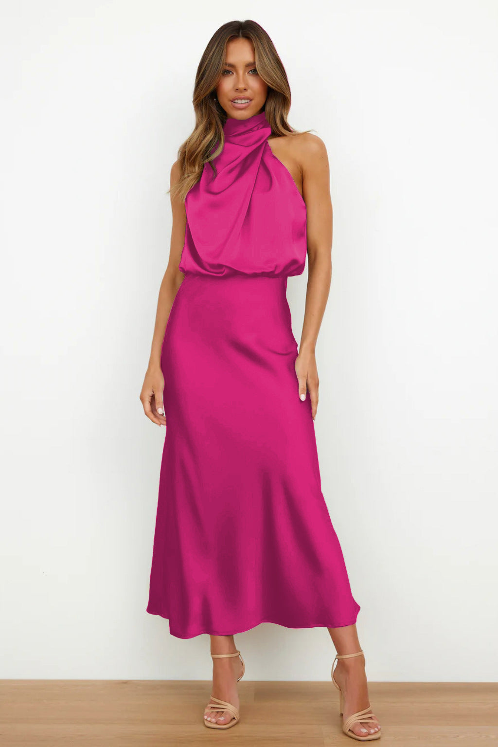 Alma | Robe à encolure américaine