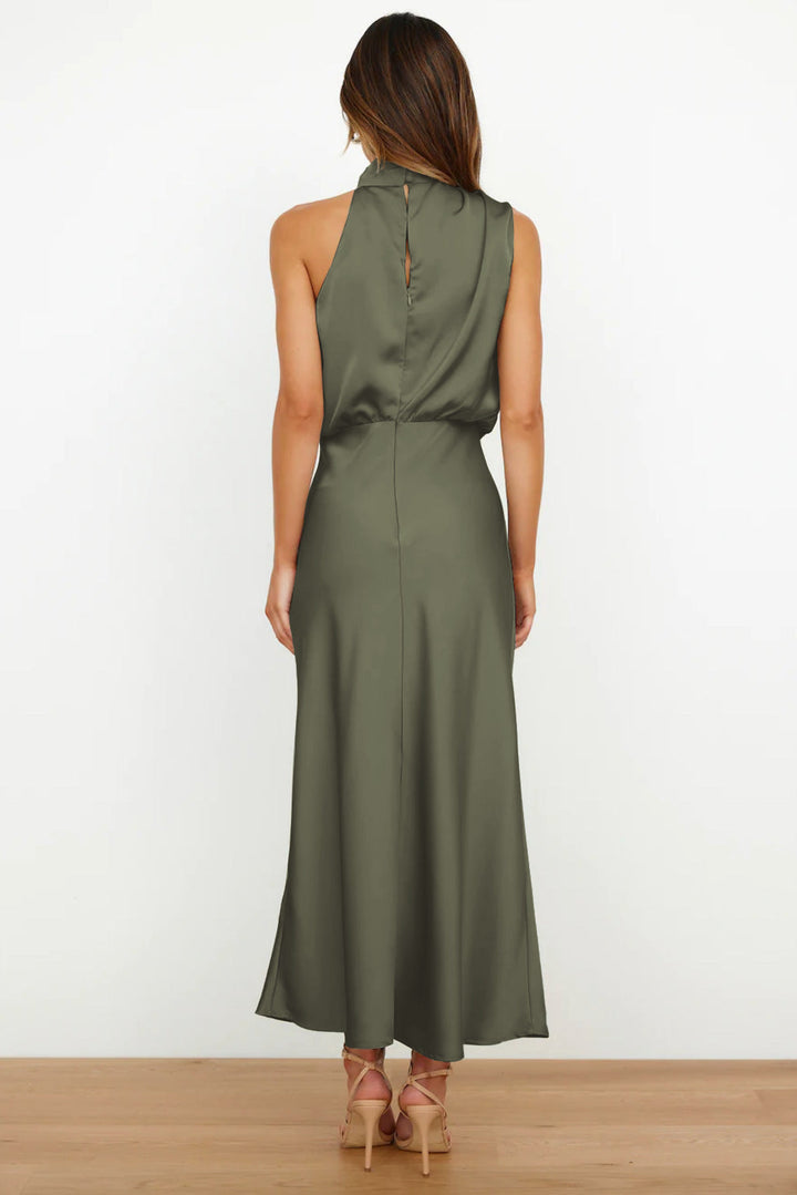 Alma | Robe à encolure américaine