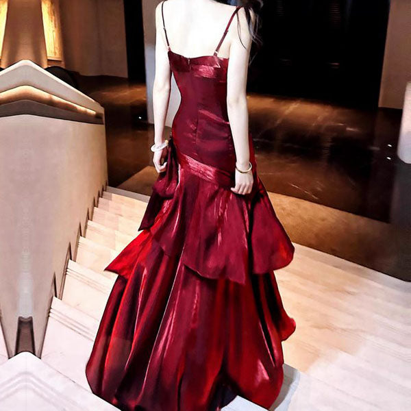 VIANNE™ - Robe longue glamour à volants