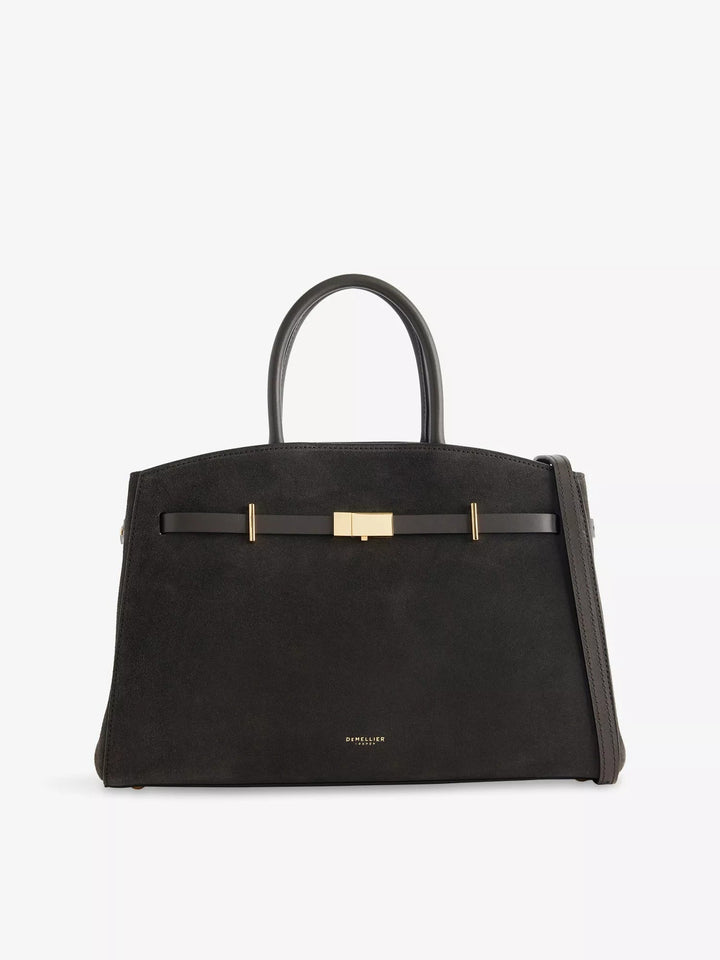 Amélisse - Sac à main chic en cuir mi-long