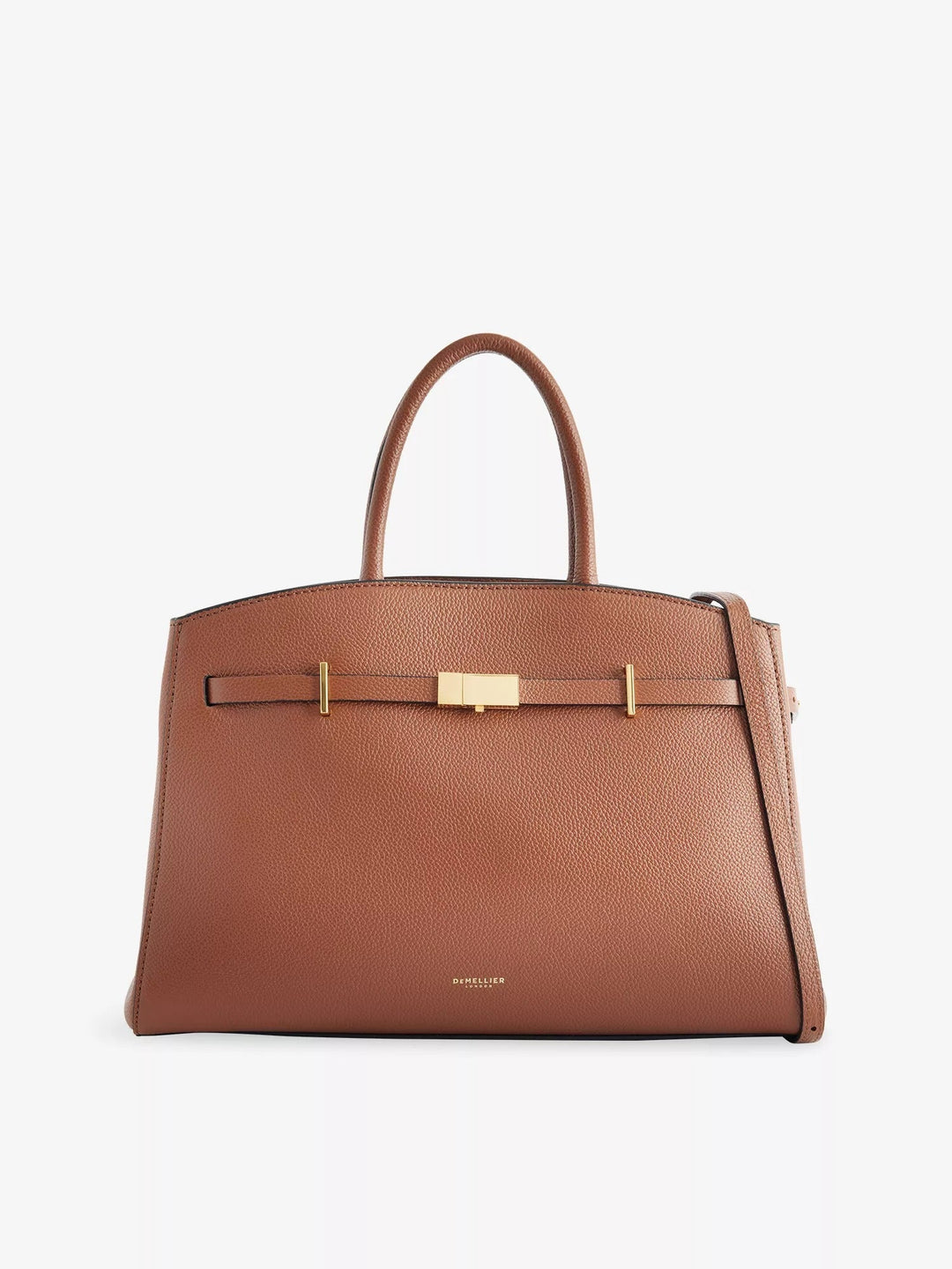 Amélisse - Sac à main chic en cuir mi-long