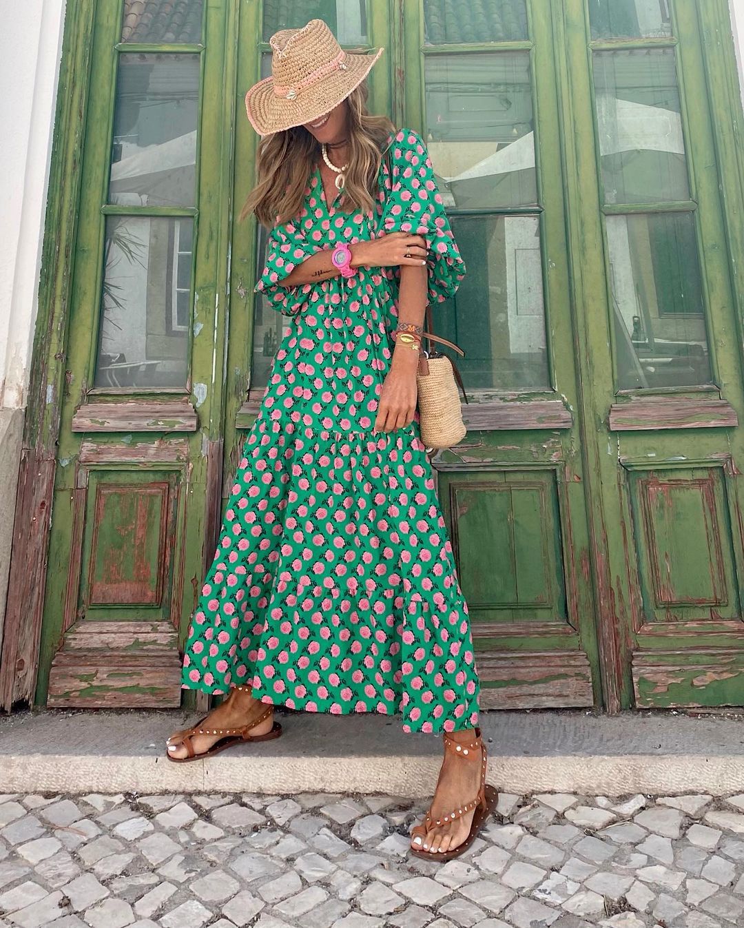 Fleur | Robe longue bohème