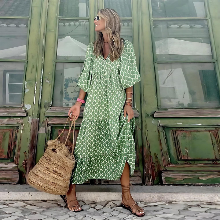 SABINE™ - Robe longue bohème chic
