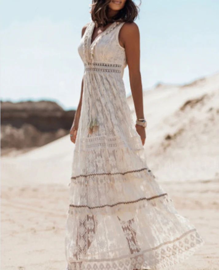 Nina | Robe bohème de luxe (Presque en rupture de stock)