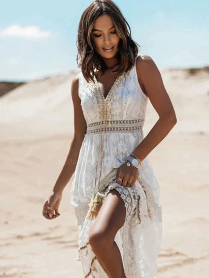 Nina | Robe bohème de luxe (Presque en rupture de stock)