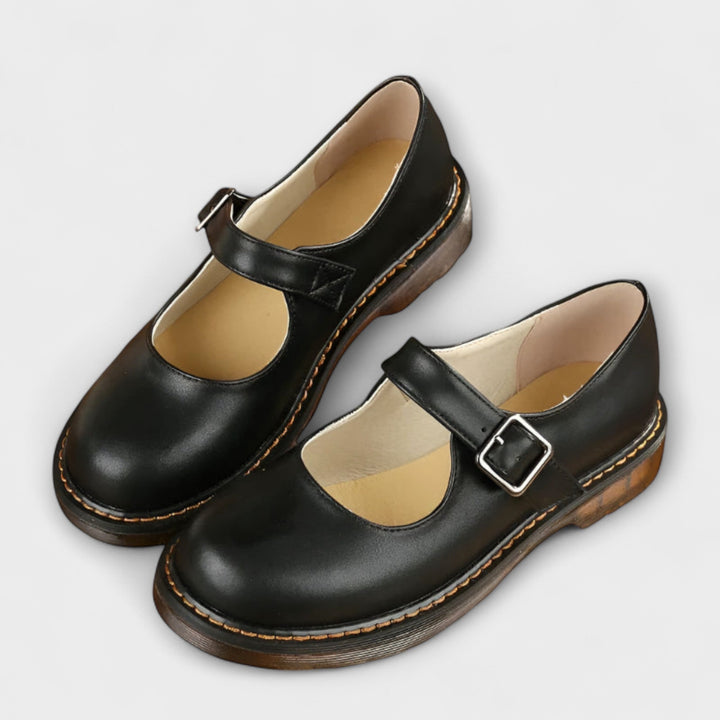 Chaussures Mary Jane classiques pour femme avec bride à boucle