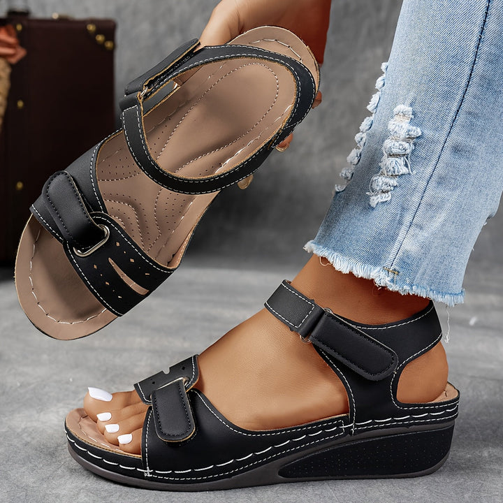 Sandales confortables pour femme avec brides réglables