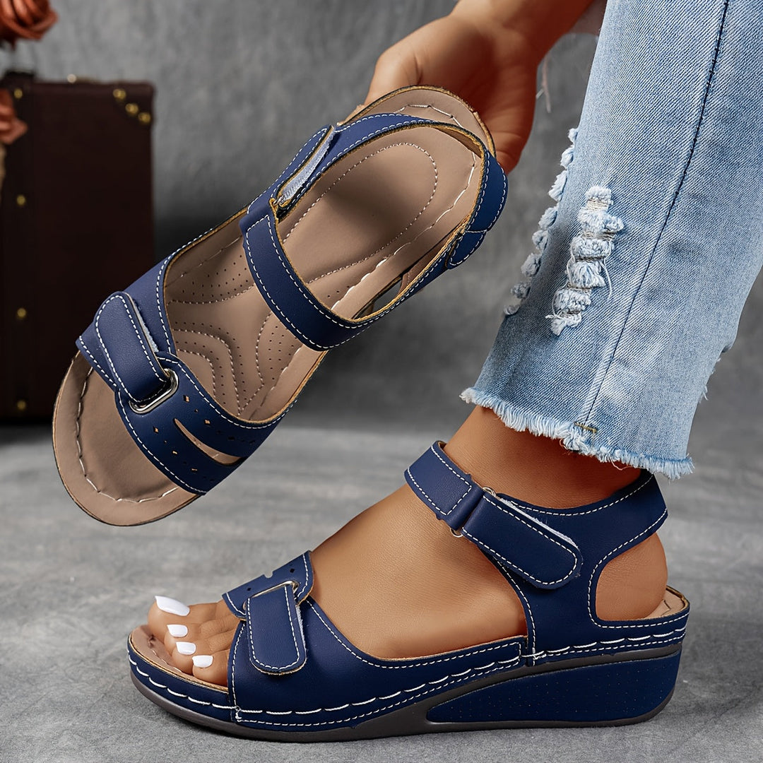 Sandales confortables pour femme avec brides réglables