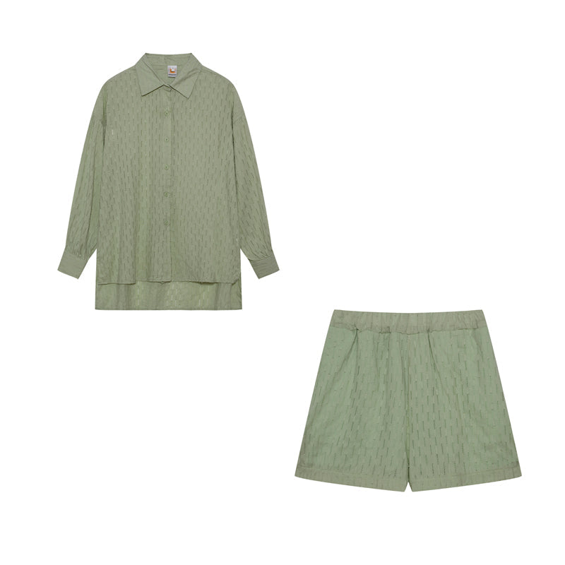 Maude | Ensemble chemise et short chic
