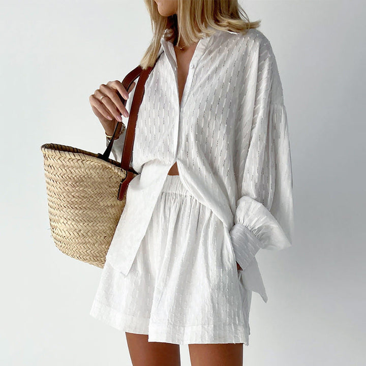 Maude | Ensemble chemise et short chic