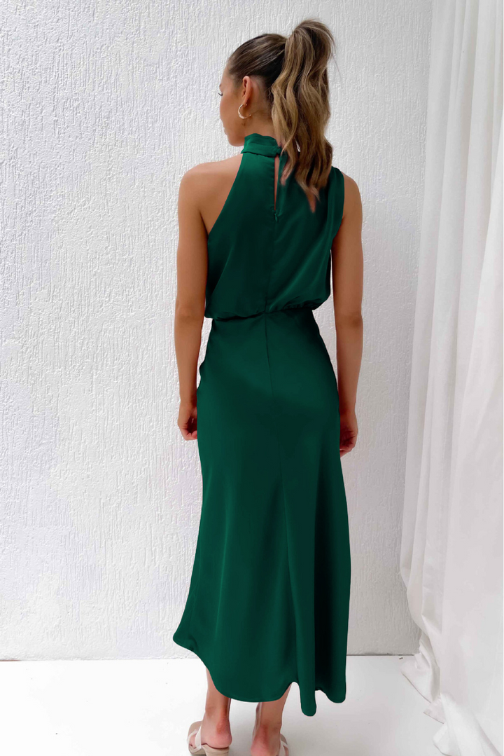 Alma | Robe à encolure américaine