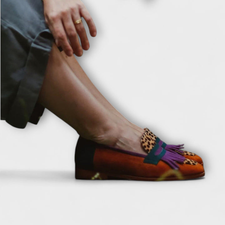 ROMY - MOCASSIN MARRON POLI