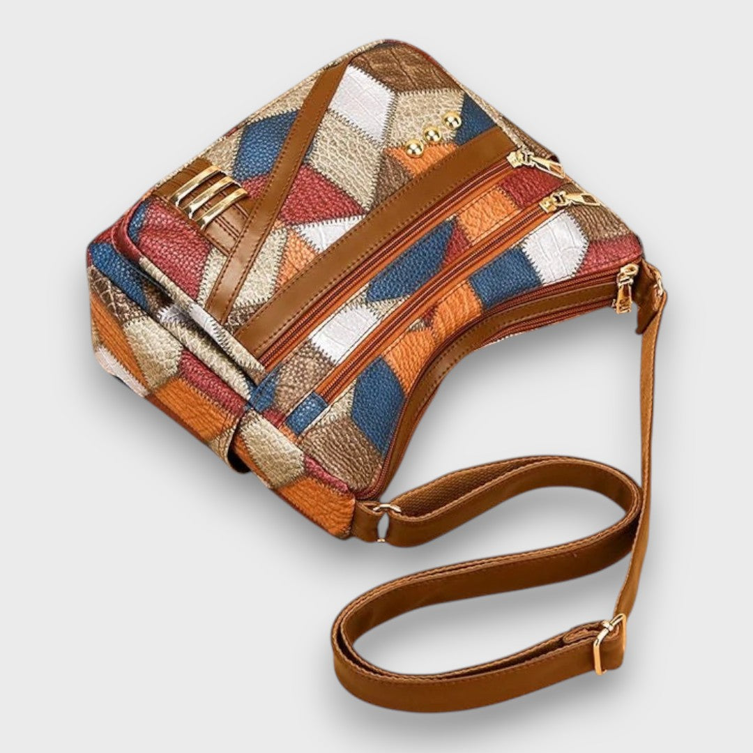 Maria – Sac à Bandoulière en Cuir Matelassé