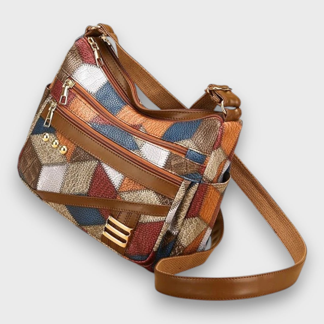 Maria – Sac à Bandoulière en Cuir Matelassé