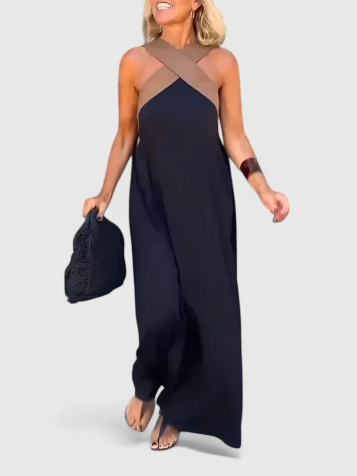Evangeline™| Robe élégante à dos croisé