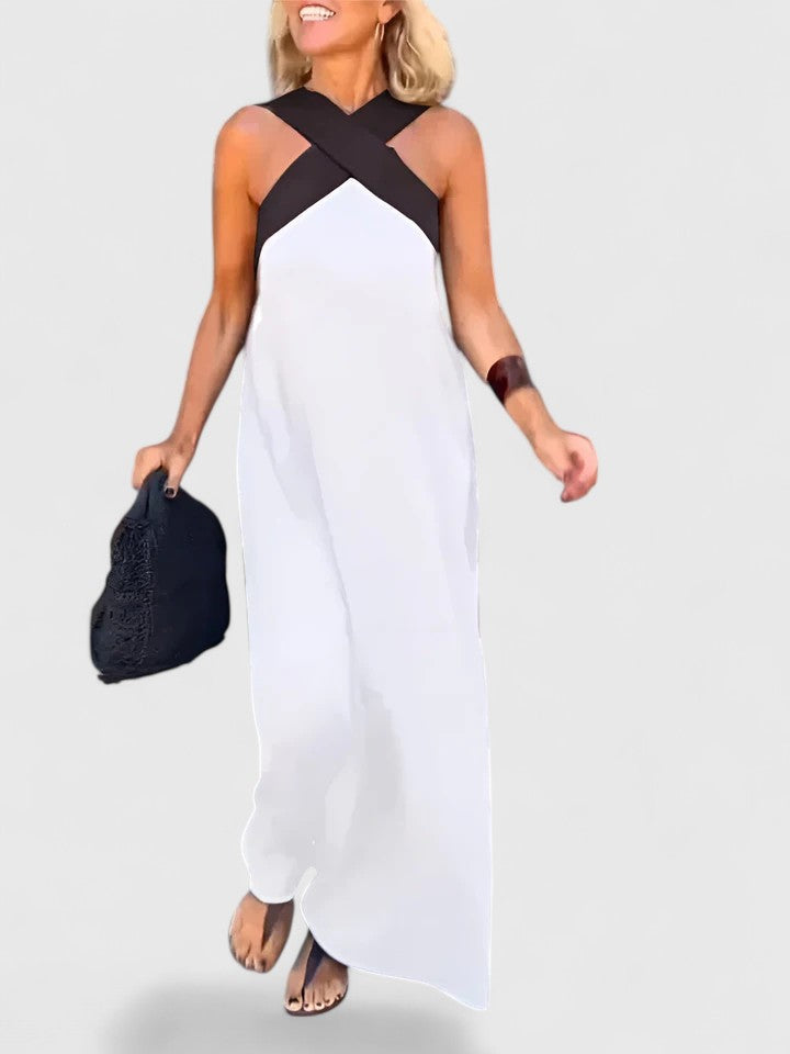 Evangeline™| Robe élégante à dos croisé