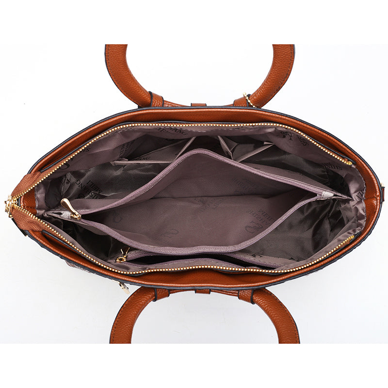 Frances - Sac à bandoulière en cuir - Héritage classique